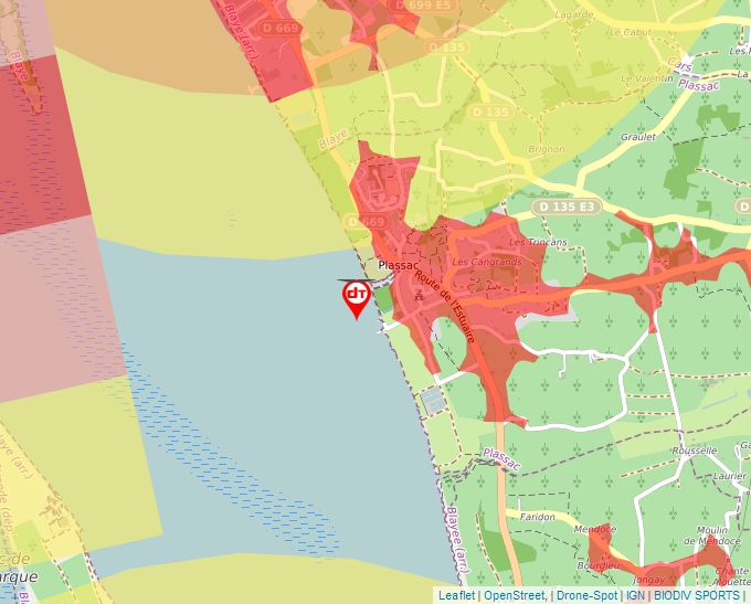 Carte Géoportail pour les drones de loisir