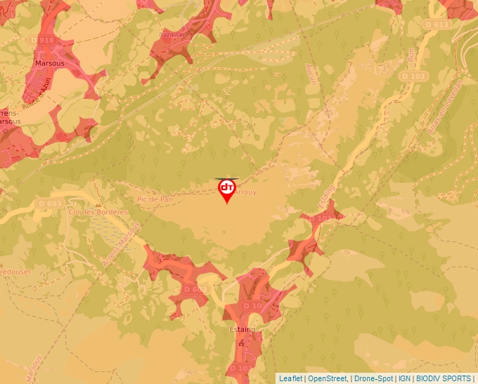 Carte Géoportail pour les drones de loisir