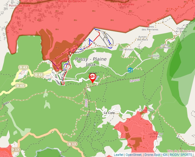 Carte Géoportail pour les drones de loisir