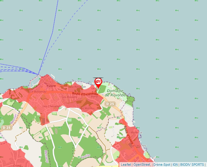 Carte Géoportail pour les drones de loisir