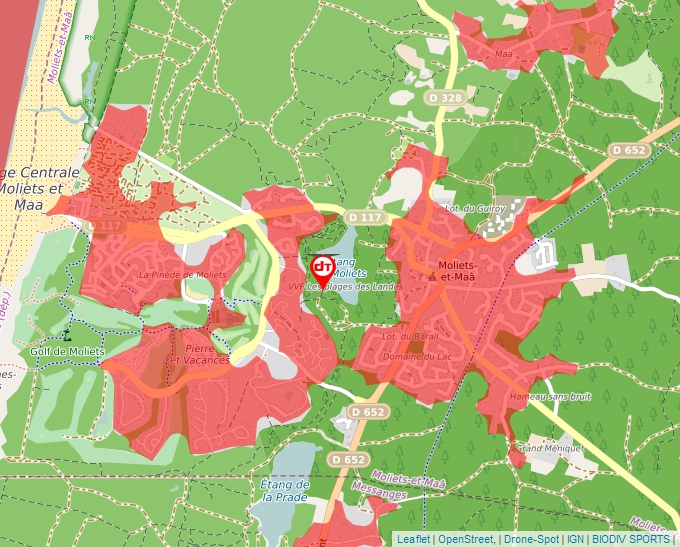 Carte Géoportail pour les drones de loisir