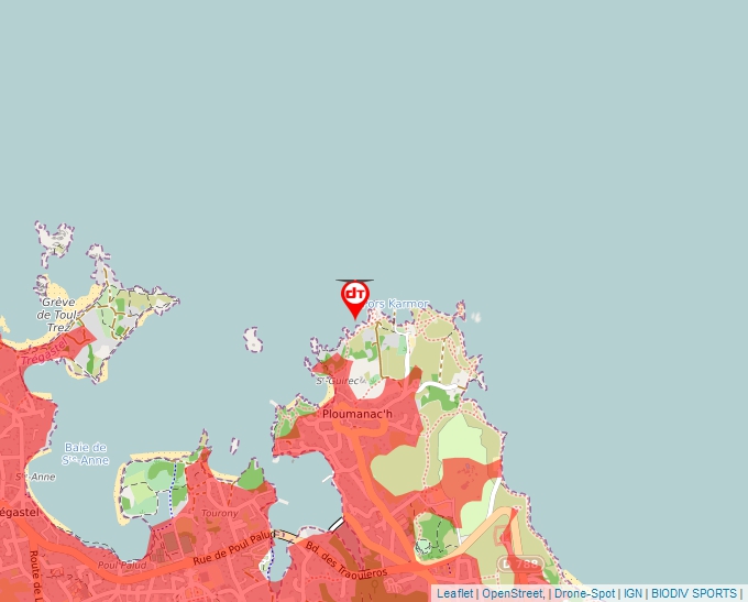 Carte Géoportail pour les drones de loisir