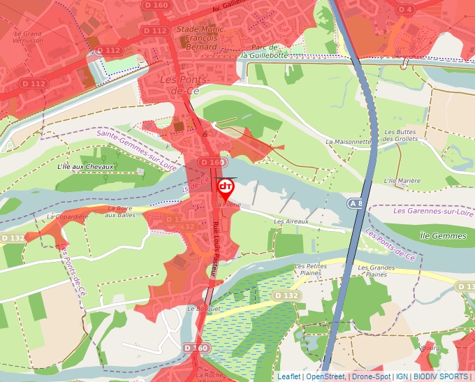 Carte Géoportail pour les drones de loisir