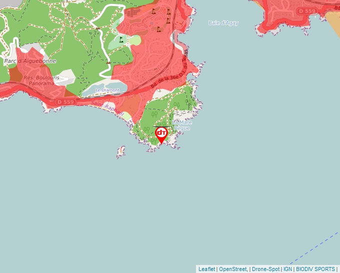 Carte Géoportail pour les drones de loisir