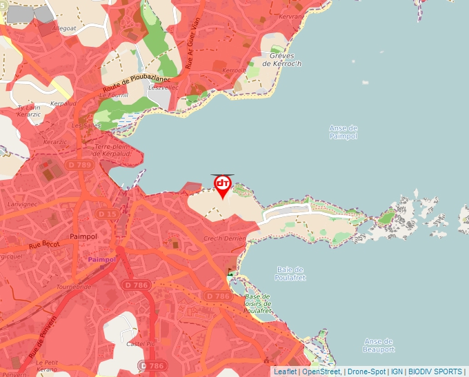 Carte Géoportail pour les drones de loisir