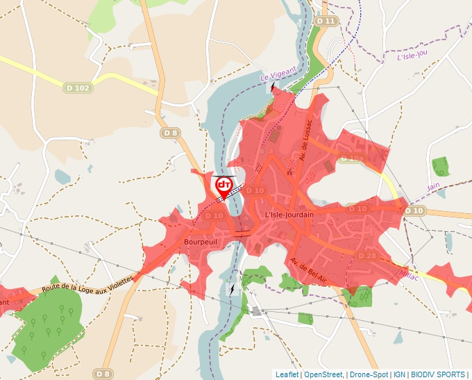 Carte Géoportail pour les drones de loisir