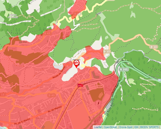 Carte Géoportail pour les drones de loisir