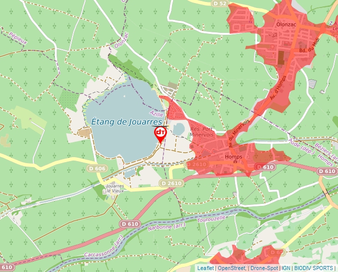 Carte Géoportail pour les drones de loisir