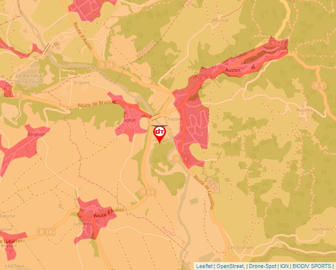 Carte Géoportail pour les drones de loisir