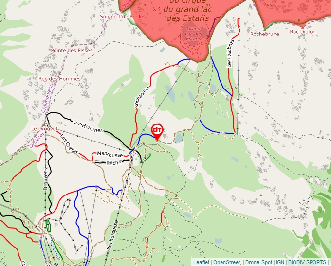 Carte Géoportail pour les drones de loisir