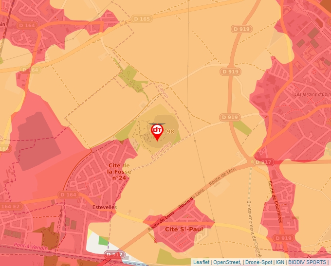 Carte Géoportail pour les drones de loisir