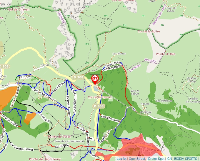 Carte Géoportail pour les drones de loisir