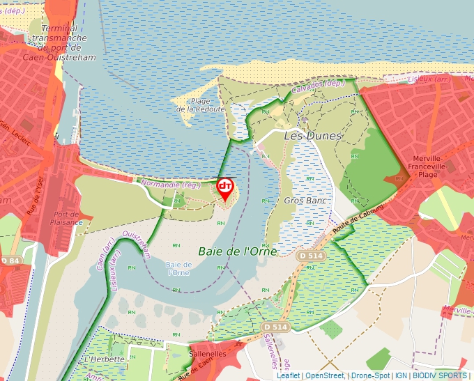 Carte Géoportail pour les drones de loisir