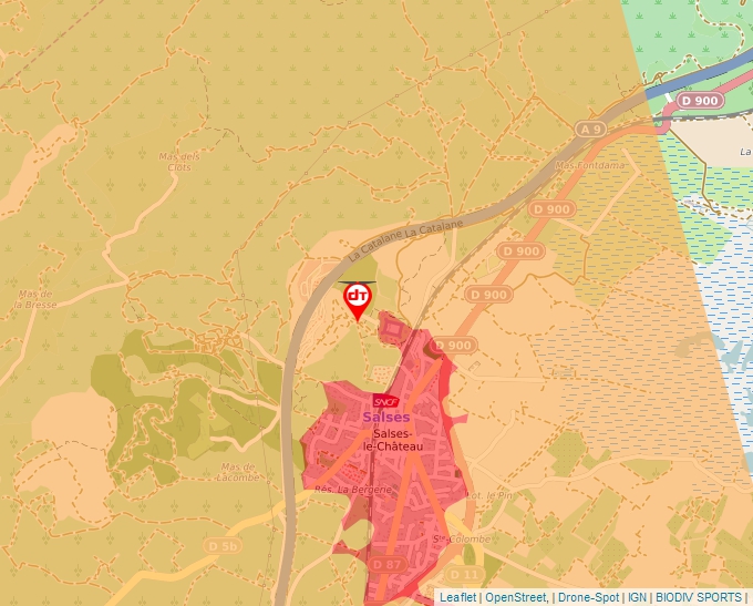 Carte Géoportail pour les drones de loisir