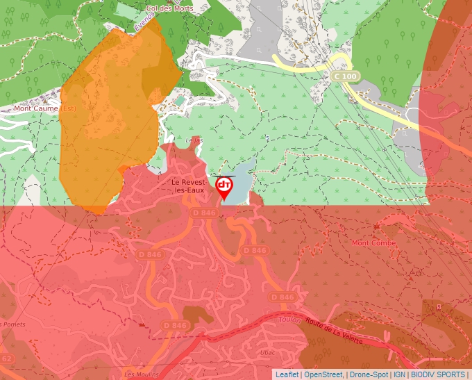 Carte Géoportail pour les drones de loisir