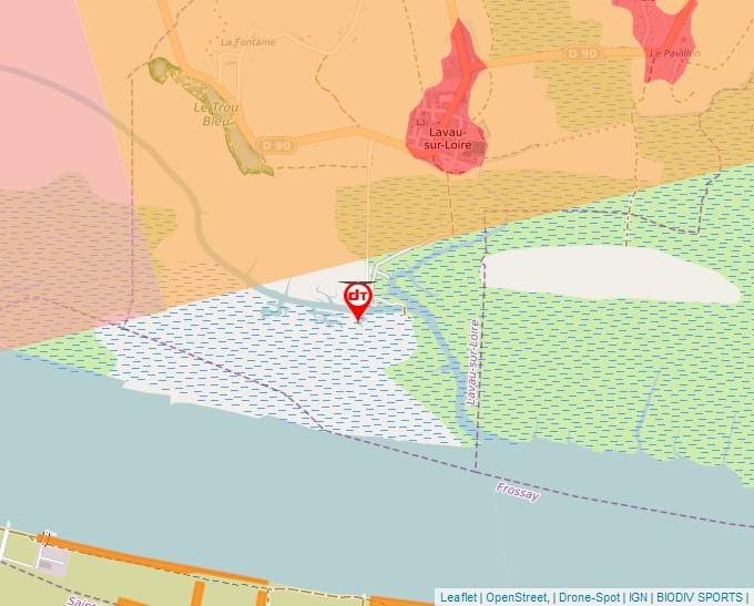 Carte Géoportail pour les drones de loisir