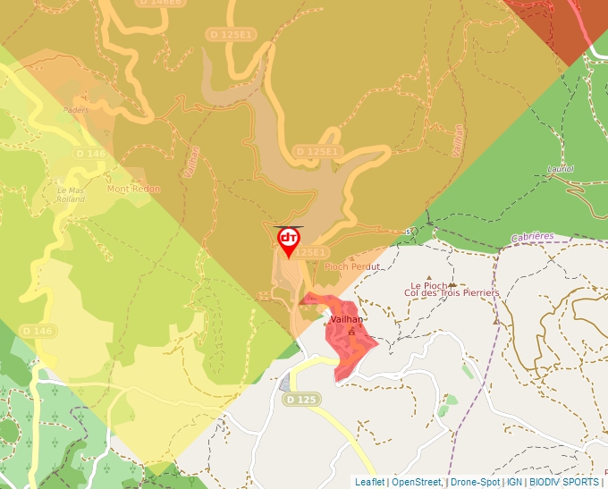 Carte Géoportail pour les drones de loisir