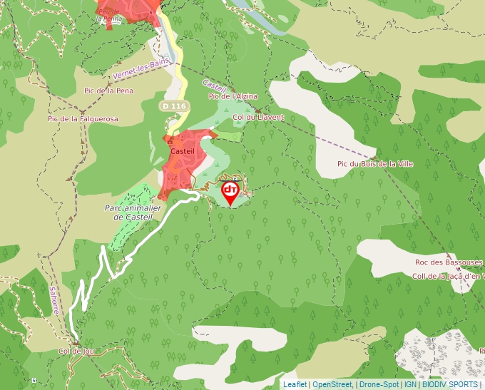 Carte Géoportail pour les drones de loisir