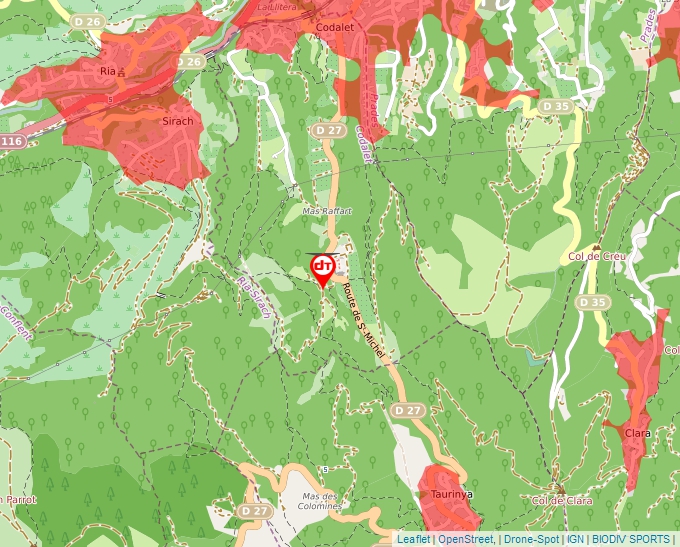 Carte Géoportail pour les drones de loisir