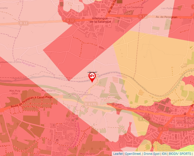 Carte Géoportail pour les drones de loisir