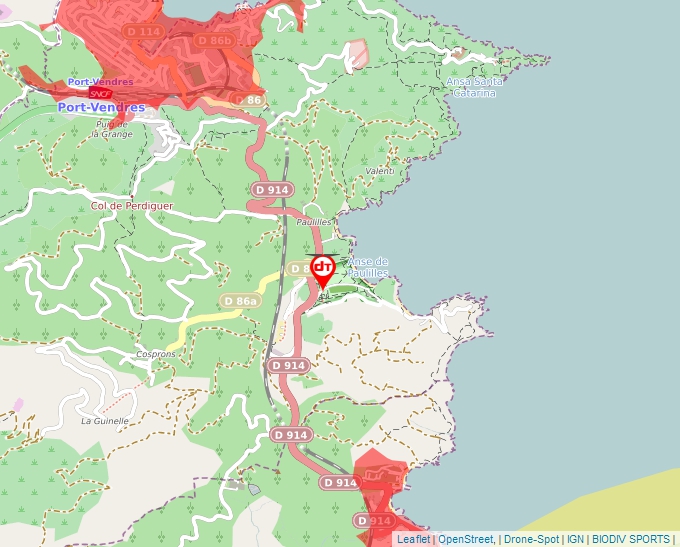 Carte Géoportail pour les drones de loisir