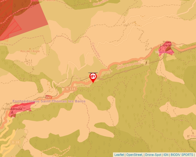 Carte Géoportail pour les drones de loisir