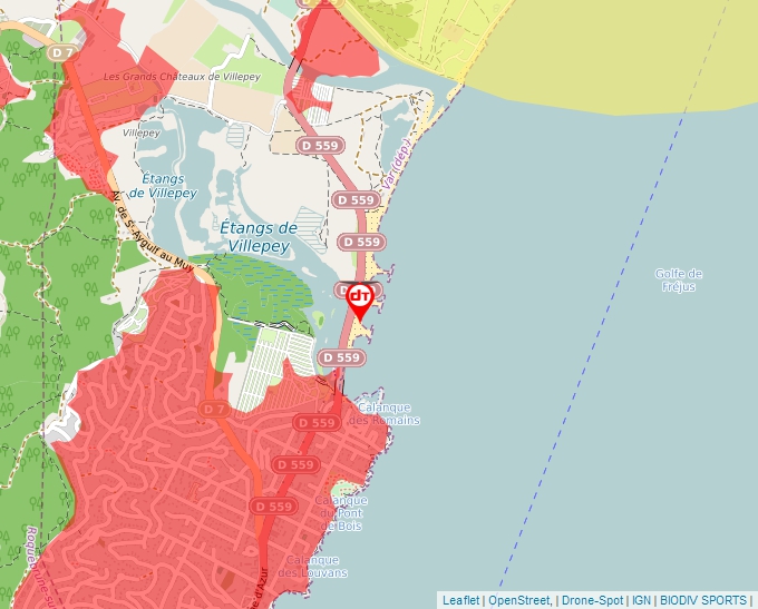 Carte Géoportail pour les drones de loisir