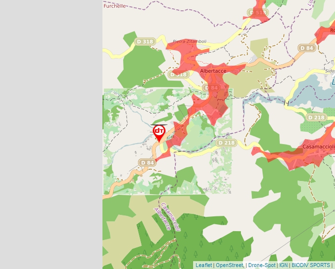 Carte Géoportail pour les drones de loisir