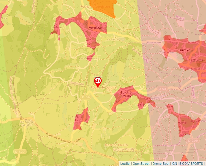 Carte Géoportail pour les drones de loisir