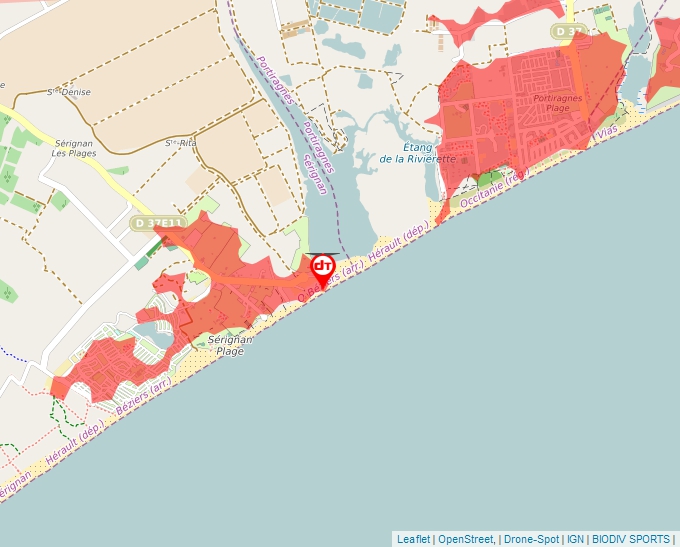 Carte Géoportail pour les drones de loisir