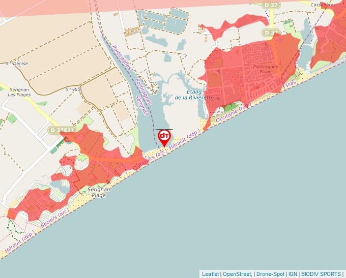 Carte Géoportail pour les drones de loisir