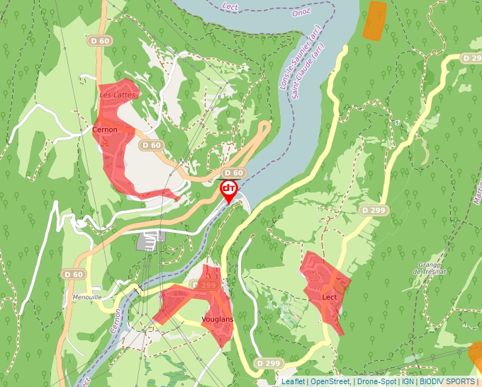 Carte Géoportail pour les drones de loisir