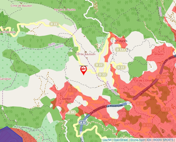 Carte Géoportail pour les drones de loisir