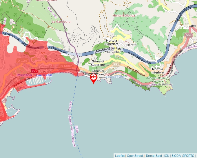 Carte Géoportail pour les drones de loisir