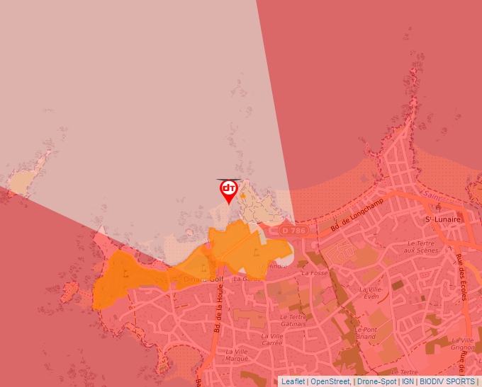 Carte Géoportail pour les drones de loisir