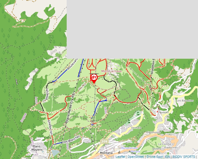 Carte Géoportail pour les drones de loisir