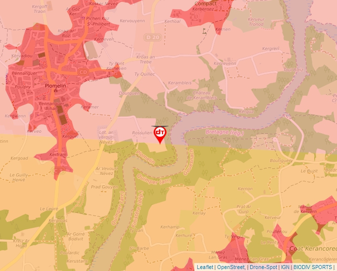 Carte Géoportail pour les drones de loisir