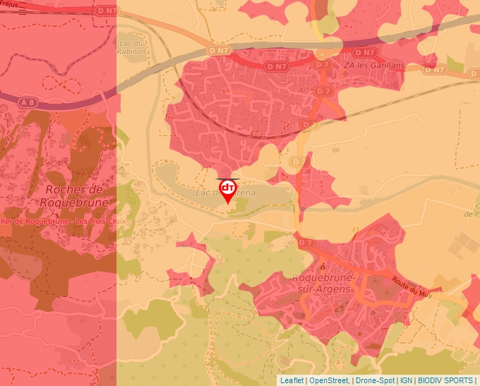 Carte Géoportail pour les drones de loisir