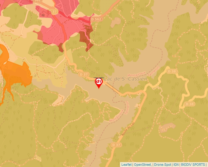 Carte Géoportail pour les drones de loisir