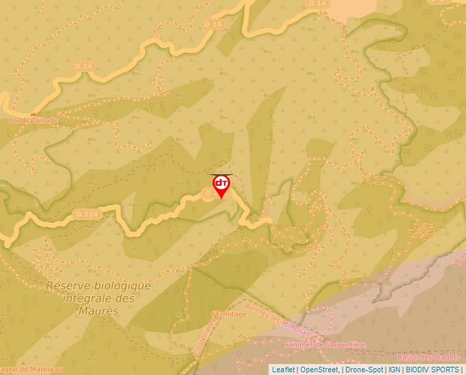 Carte Géoportail pour les drones de loisir