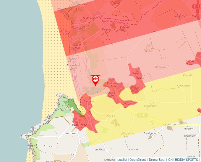 Carte Géoportail pour les drones de loisir