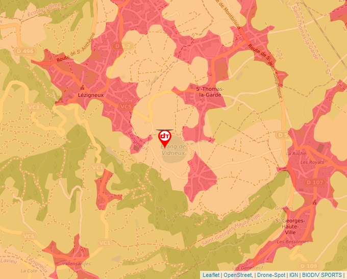 Carte Géoportail pour les drones de loisir