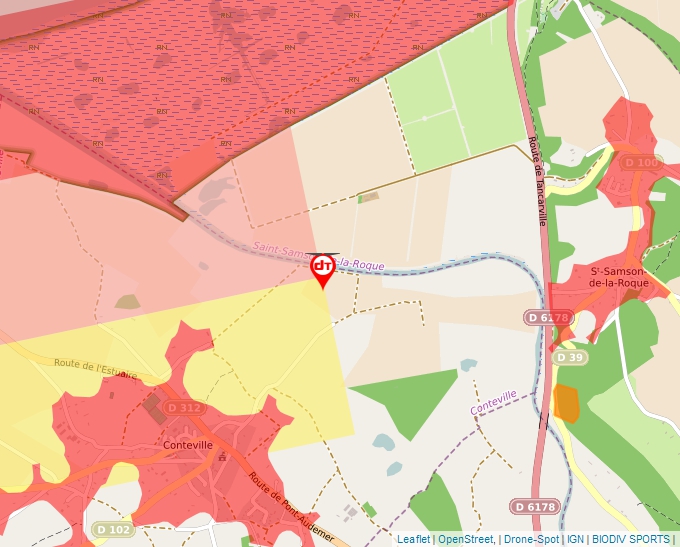 Carte Géoportail pour les drones de loisir