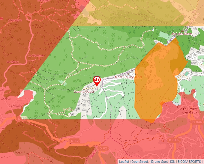 Carte Géoportail pour les drones de loisir