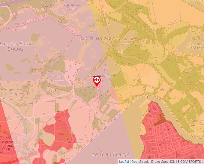 Carte Géoportail pour les drones de loisir