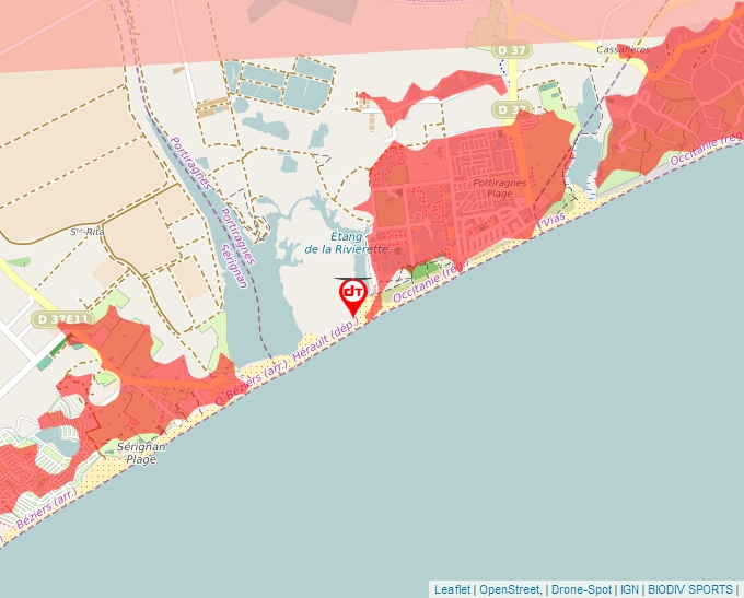 Carte Géoportail pour les drones de loisir