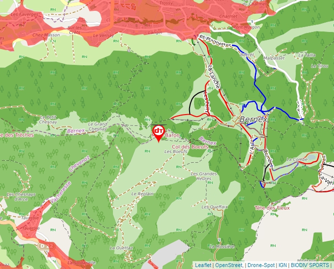 Carte Géoportail pour les drones de loisir