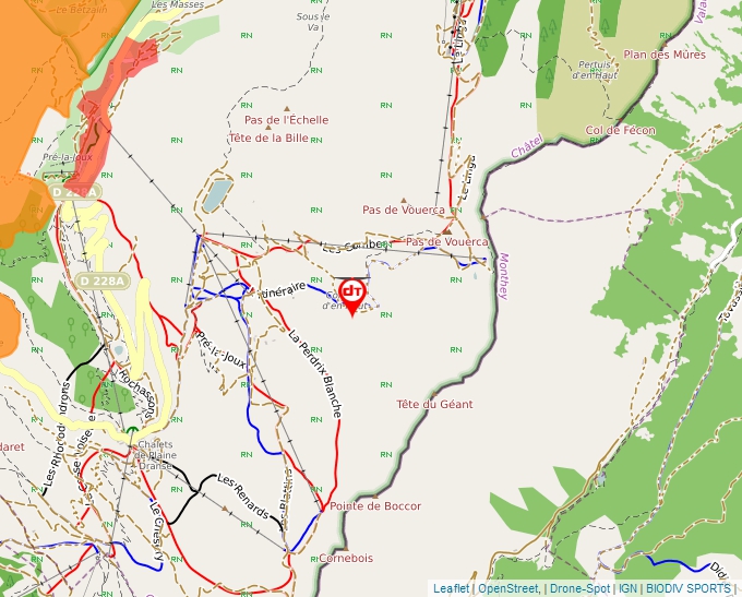 Carte Géoportail pour les drones de loisir