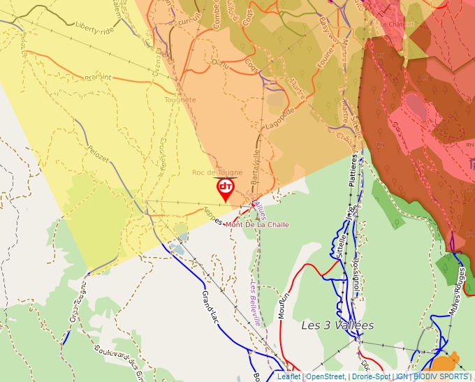 Carte Géoportail pour les drones de loisir