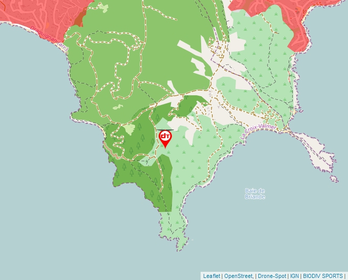 Carte Géoportail pour les drones de loisir